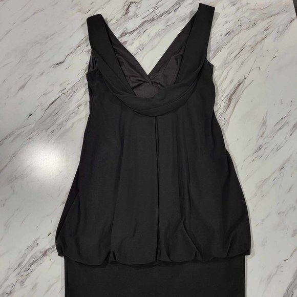 Laura Backless Black Dress - Picture 3 of 6